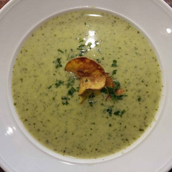 Saisonal: Bärlauchcremesuppe